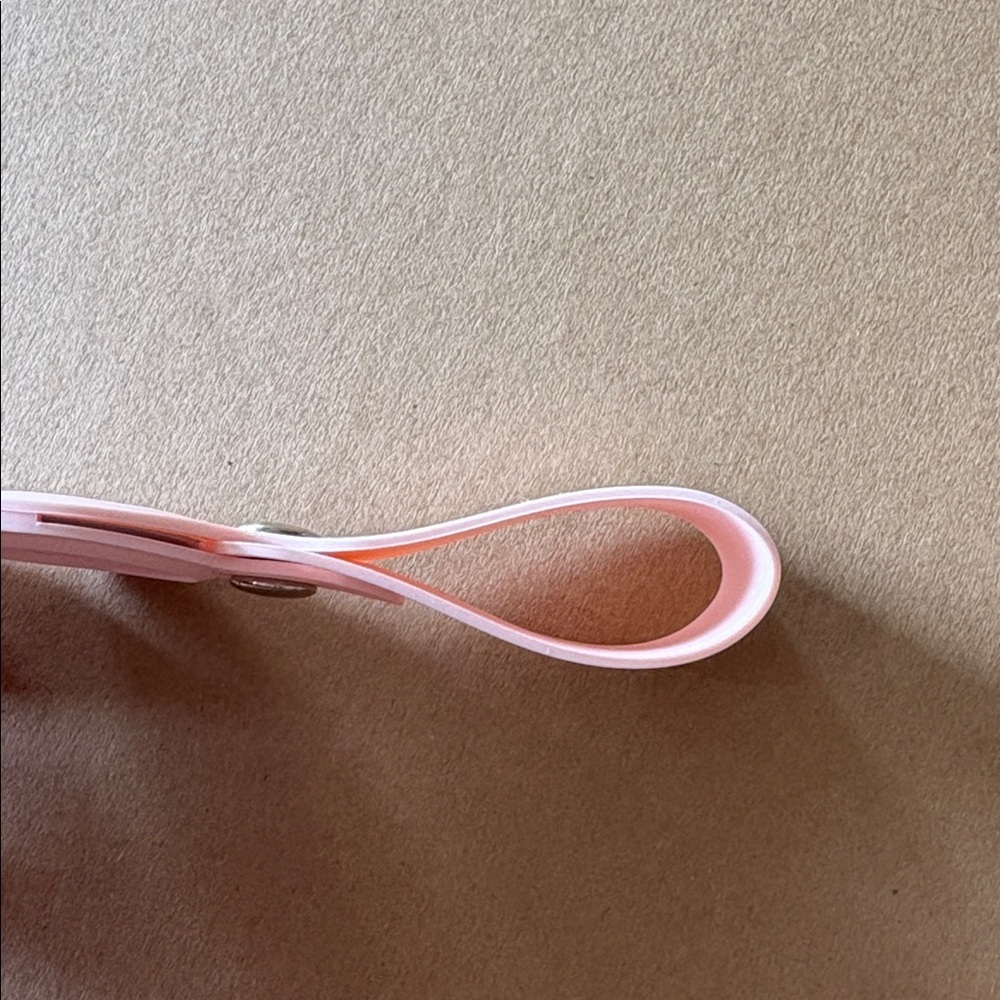 Apple AirTag Holder in color soft Pink silicone material NWOT - Picture 3 of 4